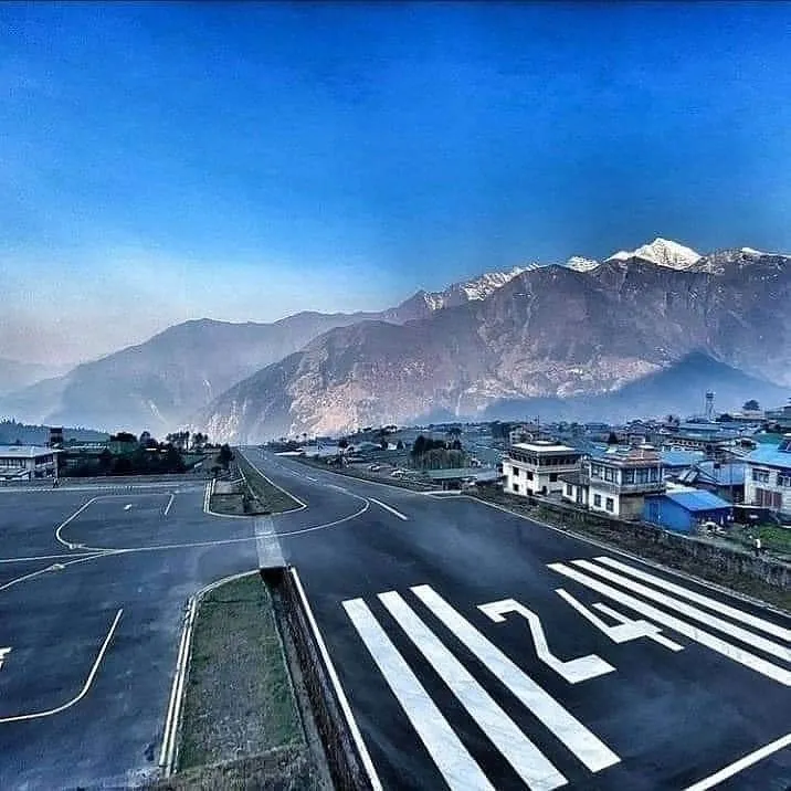 lukla airport view